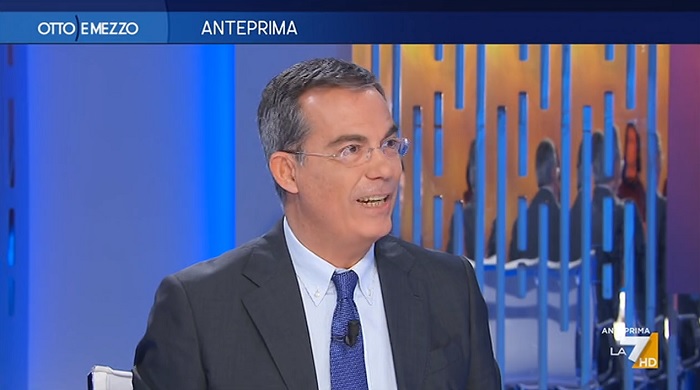 Lilli Gruber assente a Otto e Mezzo. Al suo posto Floris