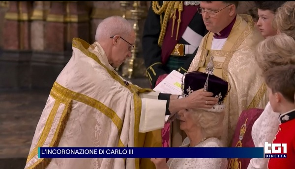 Incoronazione Camilla - TG1