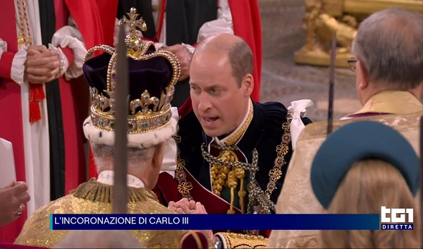 William e Re Carlo - TG1