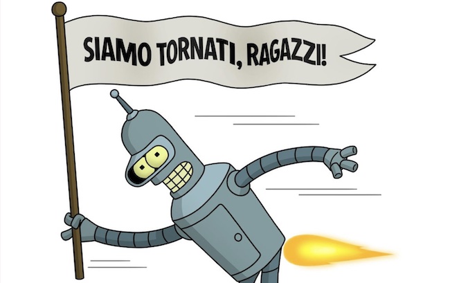 Futurama torna 10 anni dopo e parla di vaccini e tv in streaming. Dal 24 luglio su Disney+