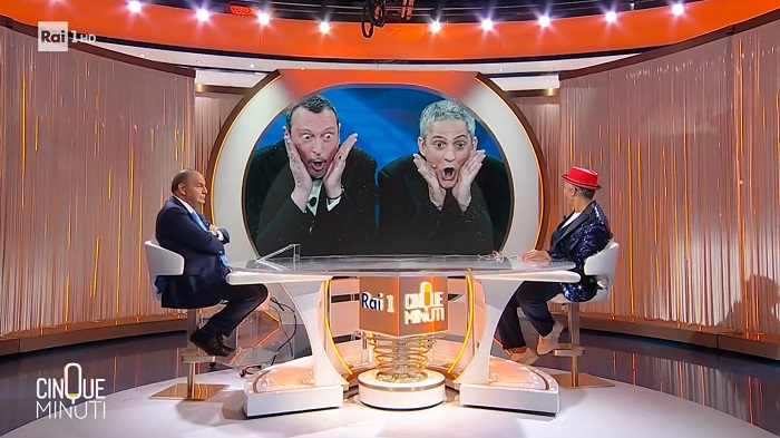 Fiorello alla finale di Sanremo 2024 per portare via Amadeus