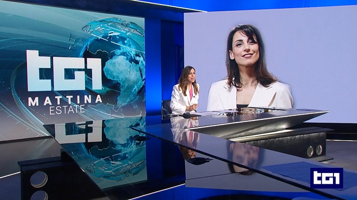 Tg1Mattina Estate al via con Giorgia Cardinaletti e la novità del ‘caffè con ospite’. Alla prima Amadeus