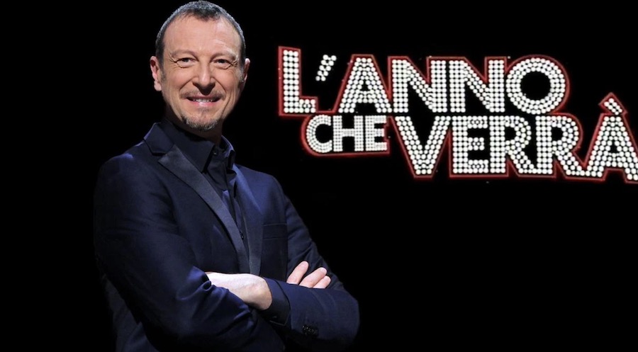 Amadeus saldo alla conduzione de L’Anno che Verrà