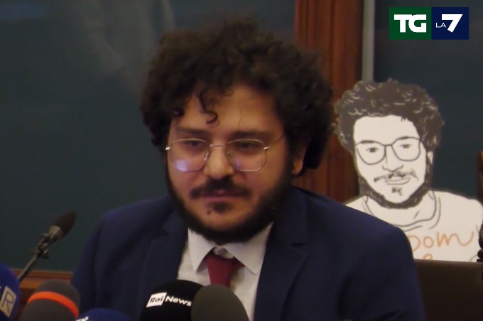 Patrick Zaki stasera a In Onda