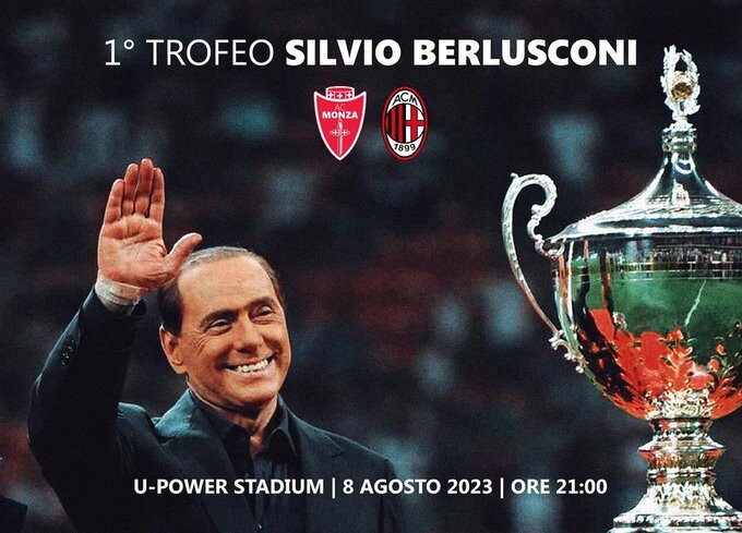 Nasce il Trofeo Silvio Berlusconi: l’8 agosto Monza-Milan in diretta su Canale 5