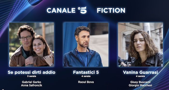 Palinsesti Canale 5, fiction 2023/2024. Si punta su titoli nuovi in attesa di Beppe Fiorello