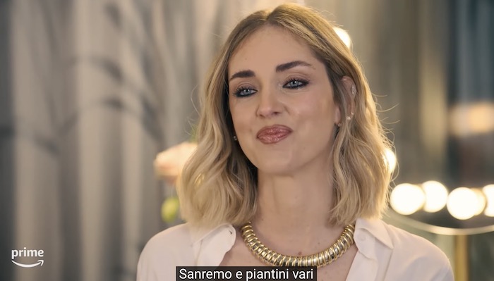 I piantini e le ansie sanremesi di Chiara Ferragni in uno ‘speciale’ per gli abbonati Prime Video – Video