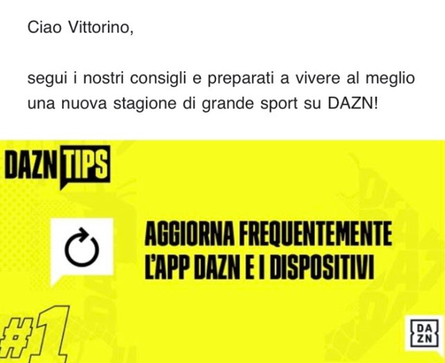 Ciao DAZN, ma chi è Vittorino?