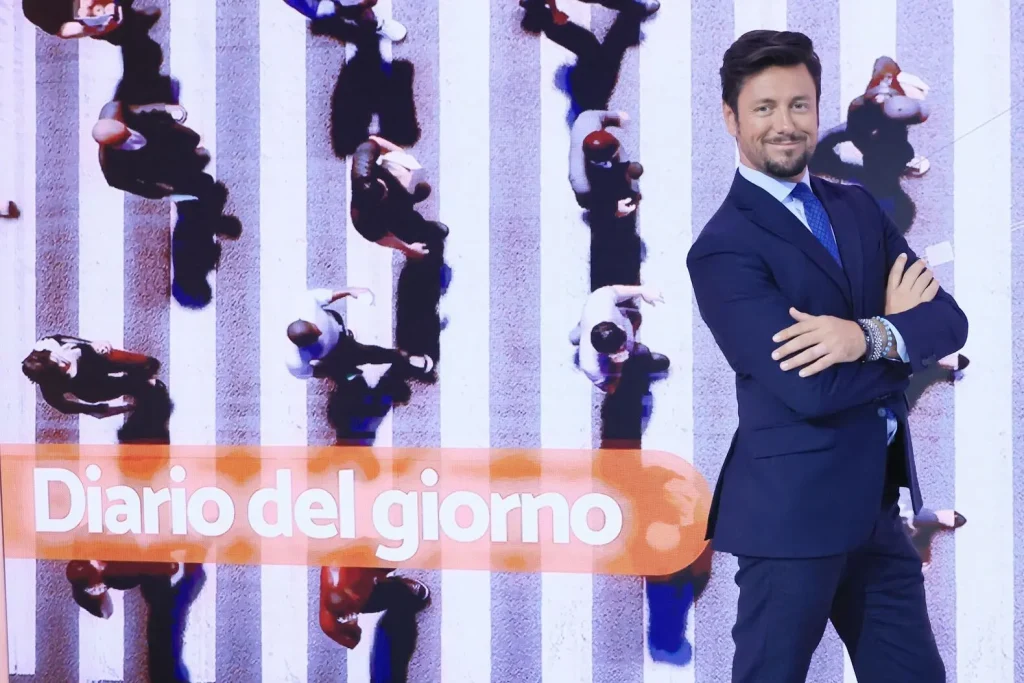 Andrea Giambruno non condurrà più Diario del Giorno