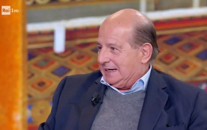 Giancarlo Magalli e Loretta Goggi a Domenica In