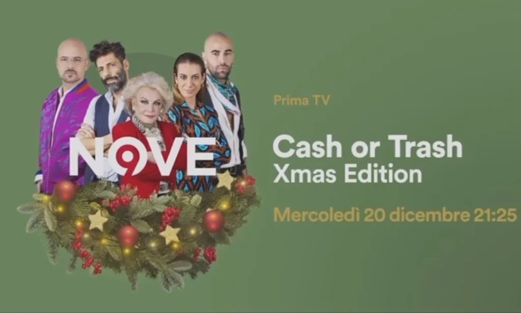 Cash or Trash torna in prima serata con la ‘Xmas Edition’