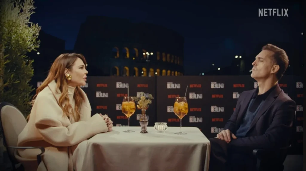 Ilary Blasi continua a ‘flirtare’ con Netflix. L’aperitivo-intervista con Berlino