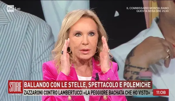 Rosanna Lambertucci contro i giurati di Ballando con le Stelle