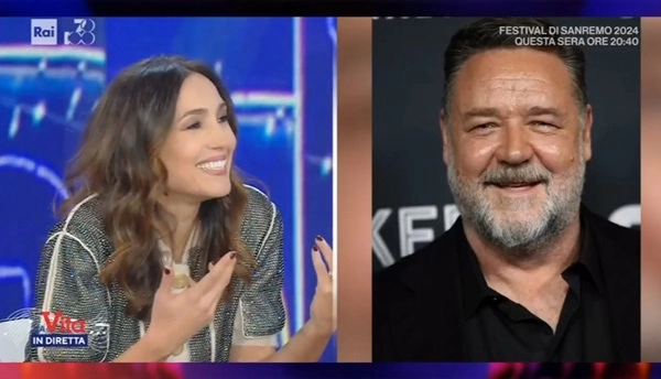 Stroncato Russell Crowe a La Vita in Diretta