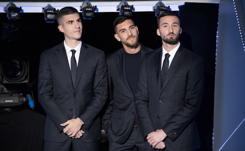 Mancini, Pellegrini e Cristante all’ottava puntata di C’è Posta per Te