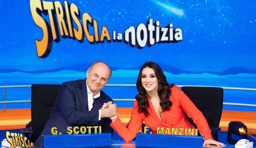 Gerry Scotti e Francesca Manzini tornano a Striscia la Notizia