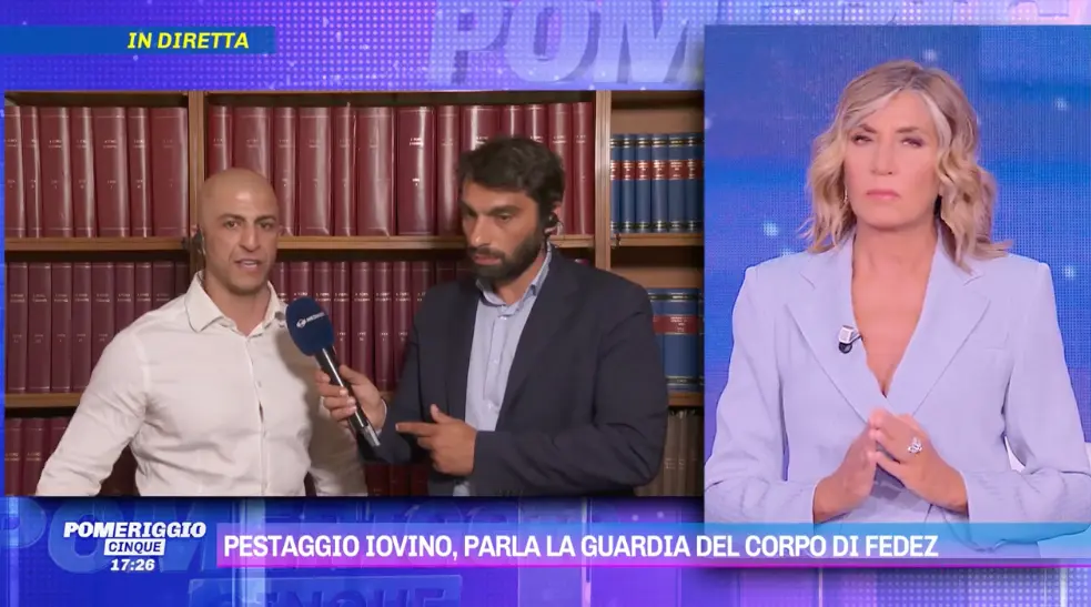 Caso Iovino, parla Christian Rosiello guardia del corpo di Fedez