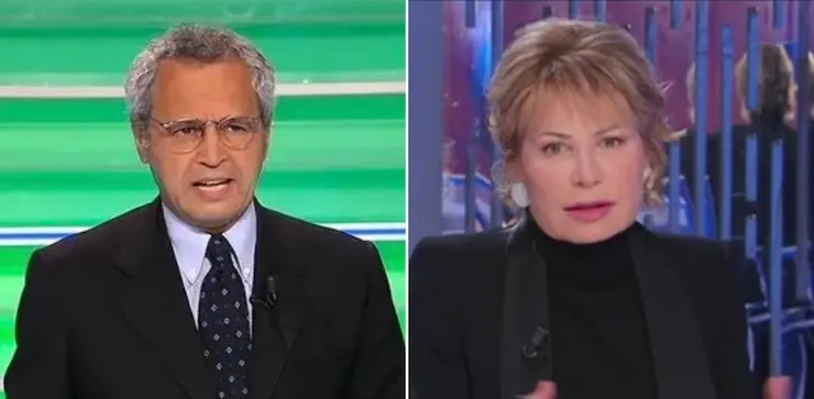 Divampare della polemica Gruber-Mentana