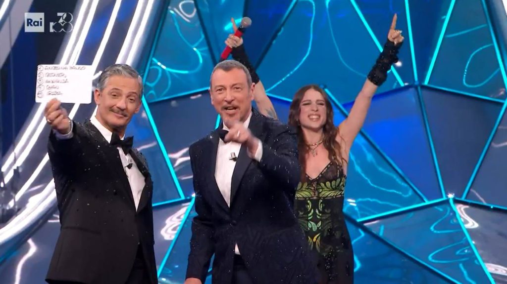 La classifica finale di Sanremo 2024: Angelina prima