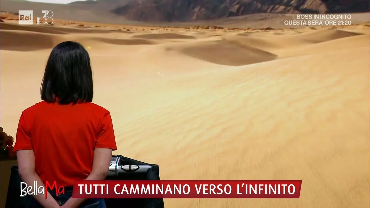 Puntata di lunedì 25 marzo di Bella Ma’ in cui Tutti camminano verso l’infinito
