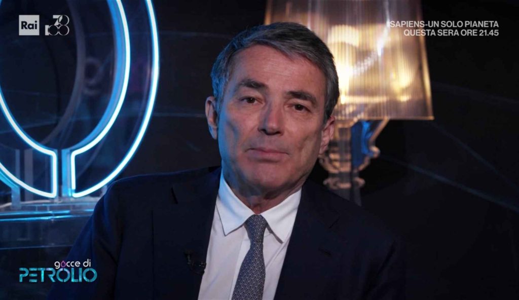 I saluti di Duilio Giammaria a Gocce di Petrolio