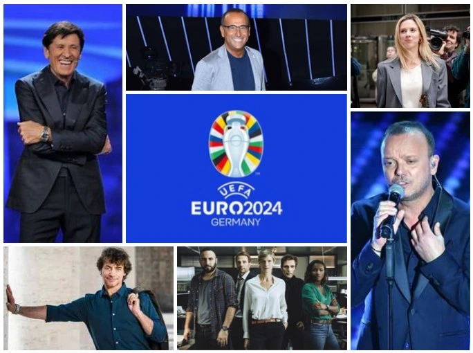 Palinsesti Rai1, estate 2024 nel segno degli Europei di calcio
