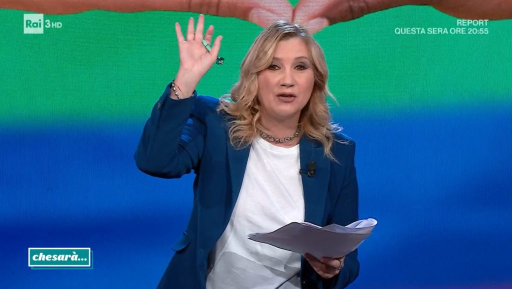 Che Sarà… di Serena Bortone: i saluti finali della conduttrice