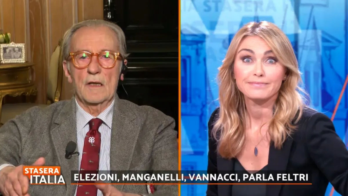 Dichiarazioni di Vittorio Feltri a Stasera Italia