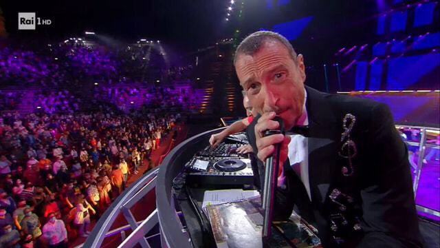 Sanremo 2024, Amadeus: «Festeggeremo ‘Romagna mia’»