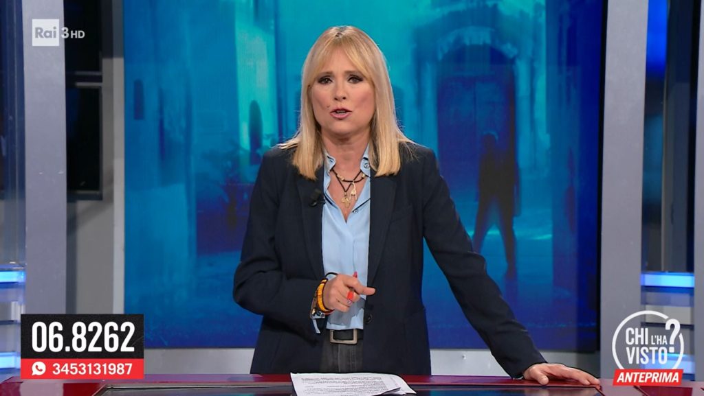 Sciarelli torna dopo lo stop e punge la Rai