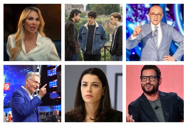 Bidoncini del trash a Ciao Darwin e Maria Corleone