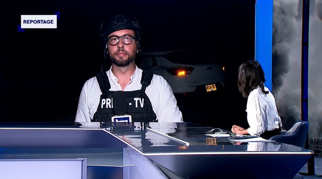 Paura al Tg1, l’inviato in Israele scappa dai missili