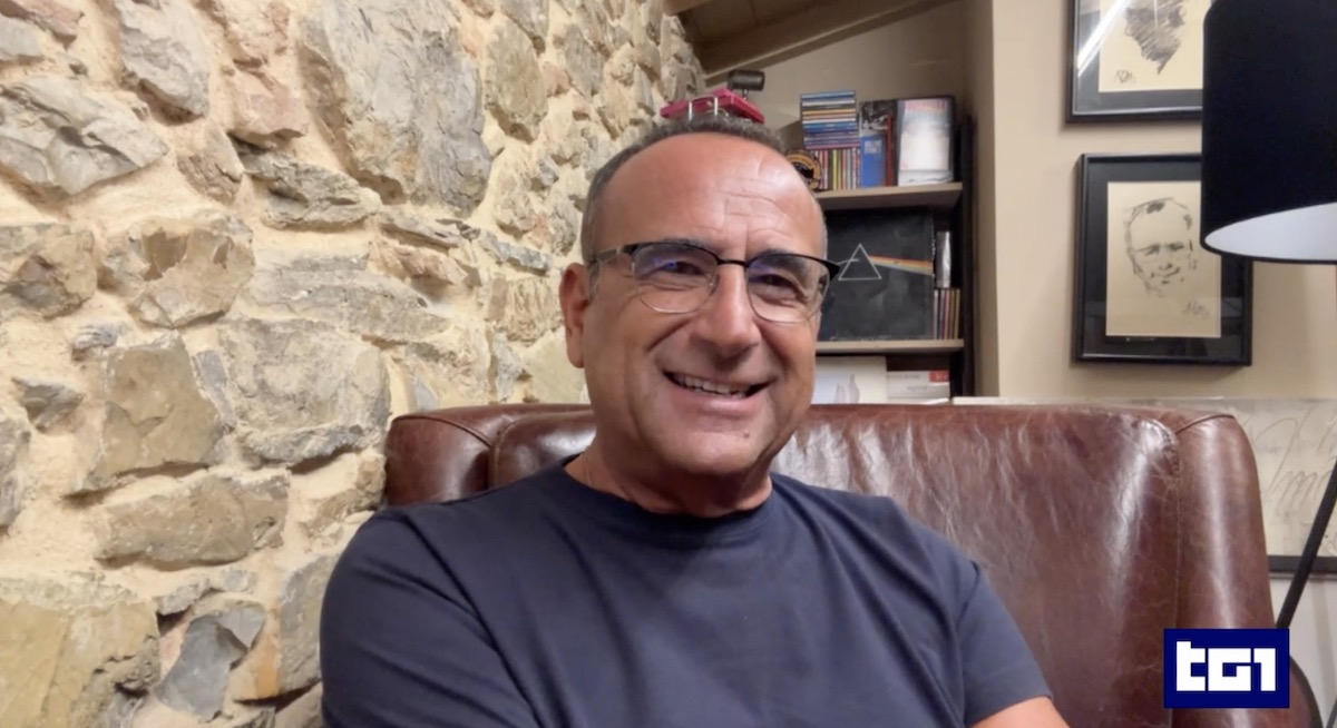 Carlo Conti al TG1