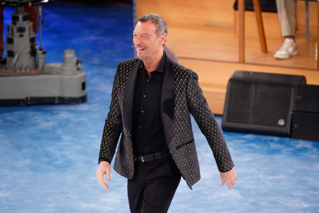 Amadeus ospite ad Amici