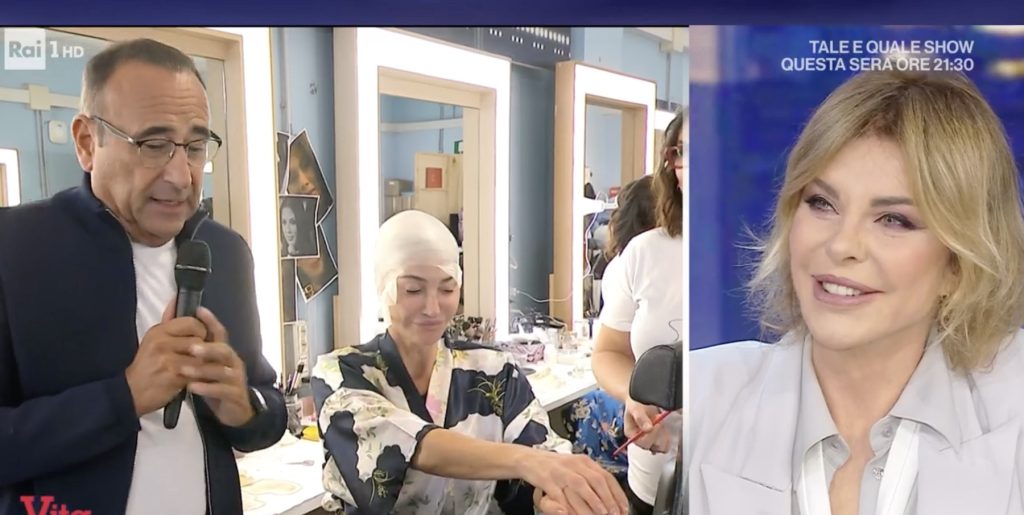 Alba Parietti ‘in soccorso’ di Carmen Di Pietro a Tale e Quale