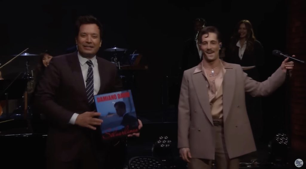 Damiano David al Tonight Show