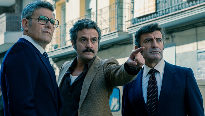 Roberto Enríquez, Isak Ferriz e Alfredo Villa in Rapina al Banco Central