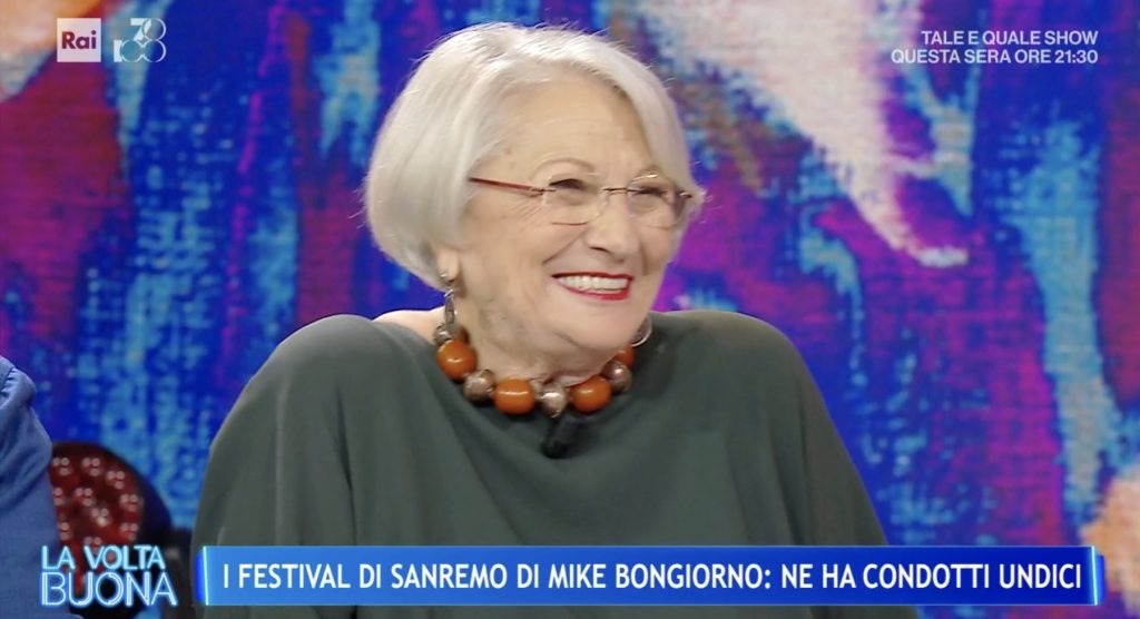 La signora Longari cade sulla Marini