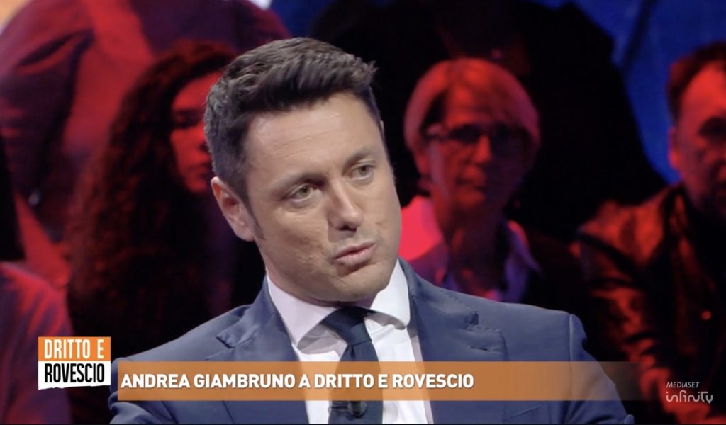 Andrea Giambruno non torna in video