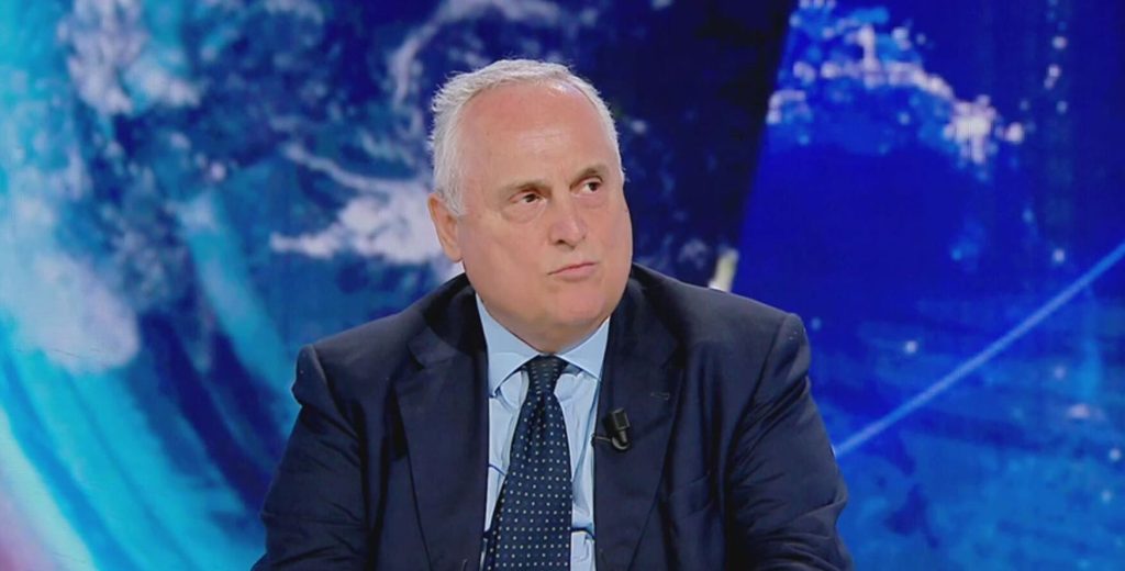 Claudio Lotito a Belve