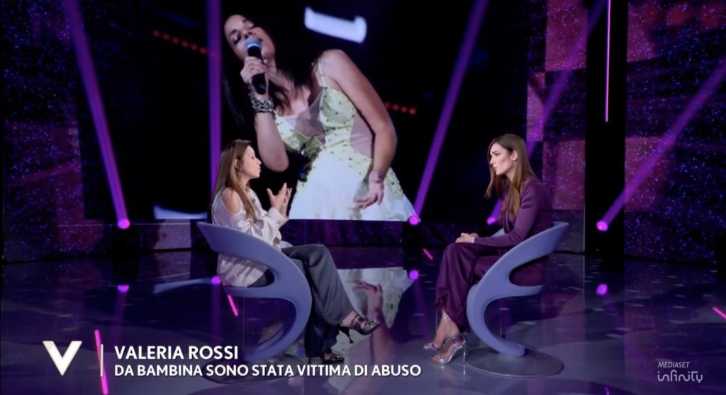 Valeria Rossi racconta a Verissimo gli abusi subiti da bambina
