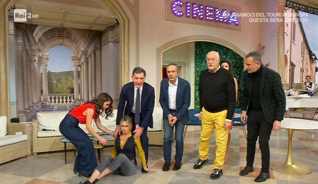 Anna Falchi sviene in diretta a I Fatti Vostri