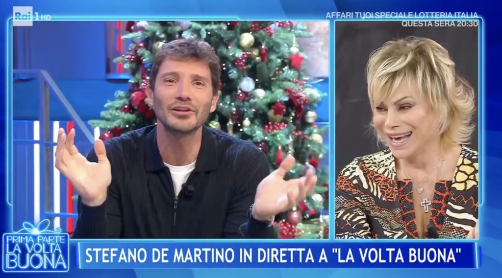 Stefano De Martino e Carmen Russo faccia a faccia dopo le voci di un flirt