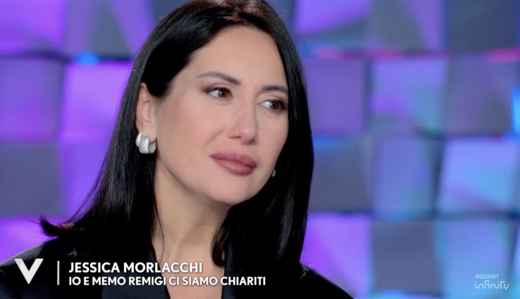 Jessica Morlacchi: “Io e Memo Remigi ci siamo chiariti”