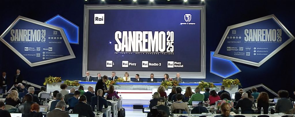Sanremo 2025, la conferenza stampa della prima serata in diretta