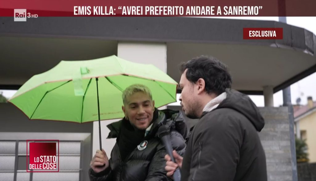 Emis Killa: “Non ho fatto nulla di strano. Avrei preferito andare a Sanremo”
