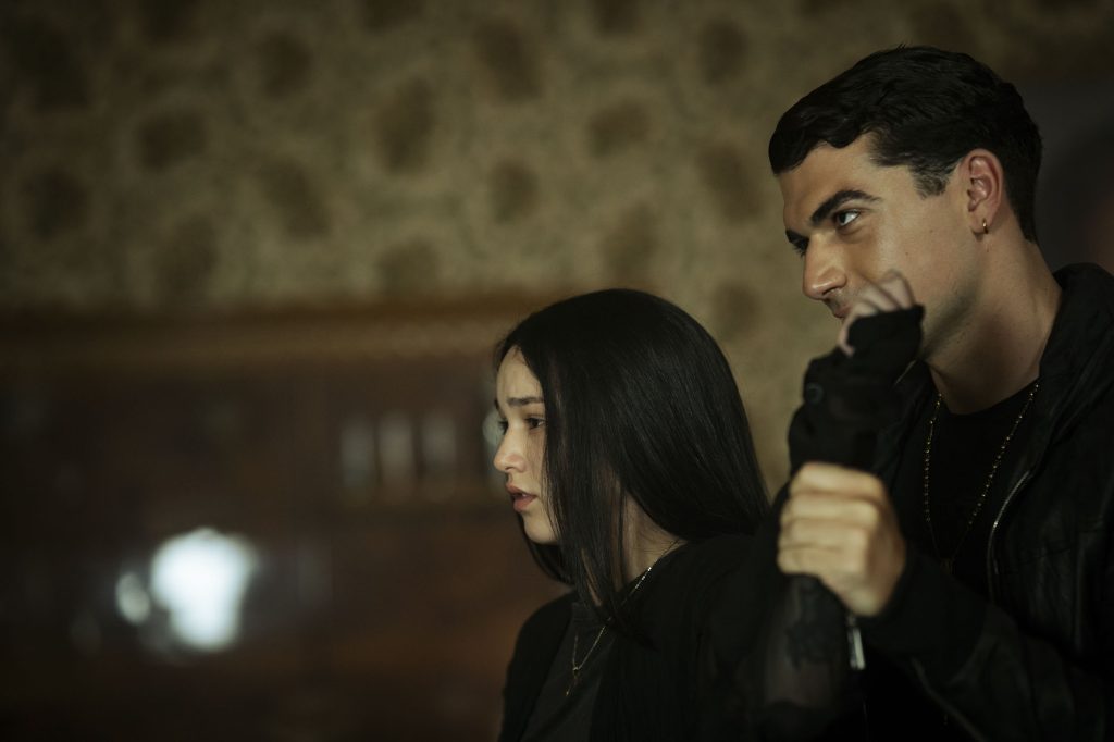 Maria Esposito e Giacomo Giorgio in Mare Fuori 5