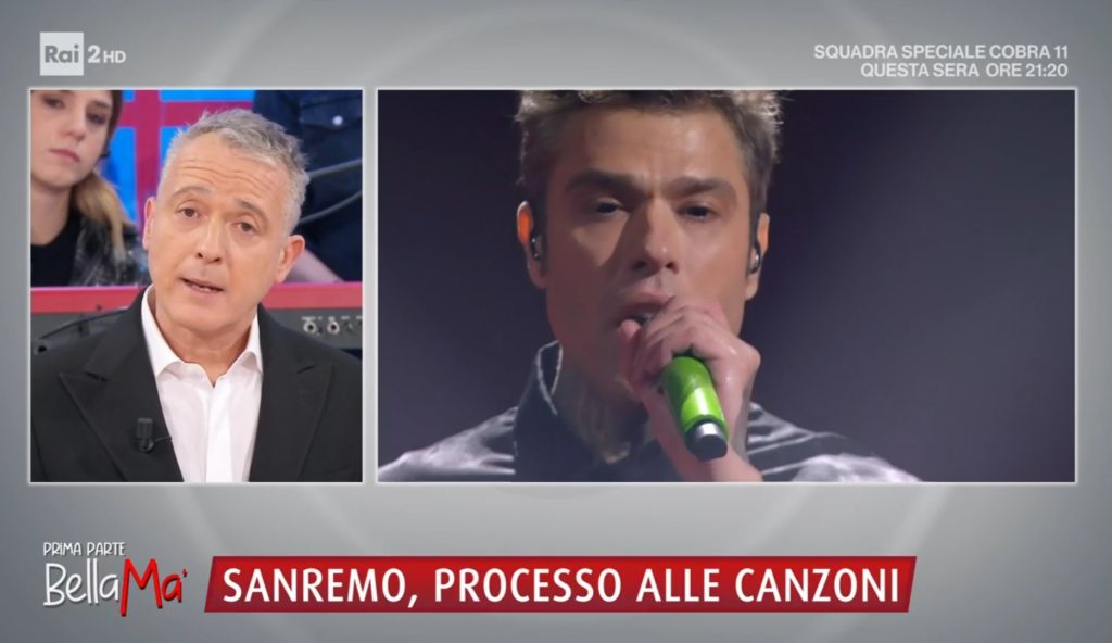 Diaco scrive a Fedez: “La tua canzone mi ha emozionato tantissimo, so cosa significa sentirsi così”