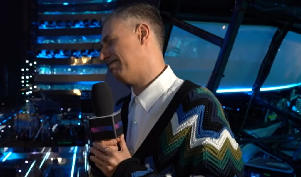 Gabriele Corsi in lacrime al Primafestival