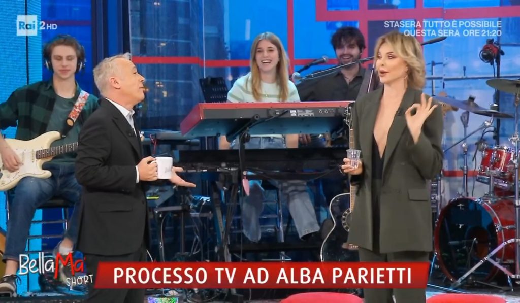 Don Diaco e il culo di Alba Parietti